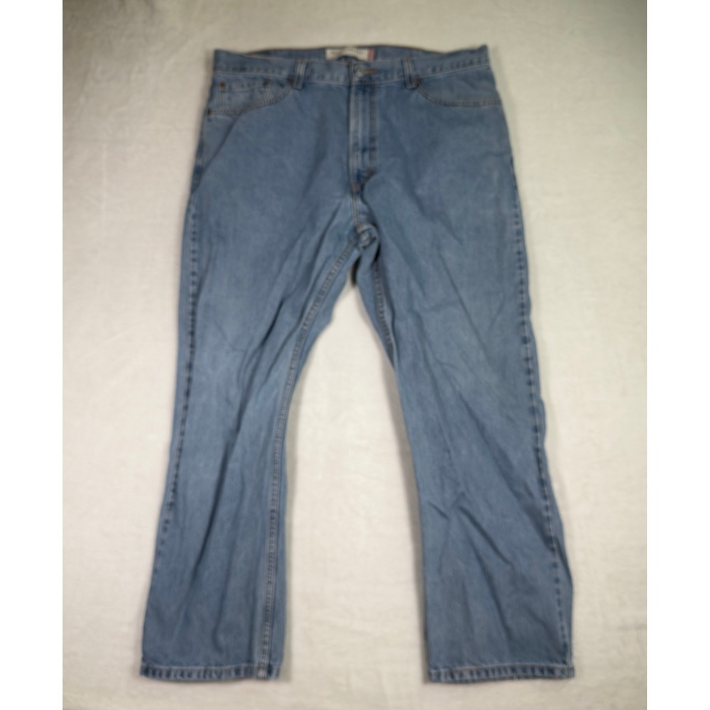 Levi Strauss 505 Regular Fit Blue Denim Jeans Mens W40‎ L30